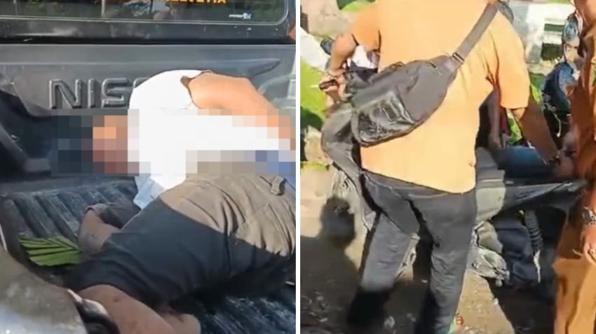 Tertangkap Basah Curi Motor, Warga Medan Helvetia Jadi Bulan-bulanan Massa