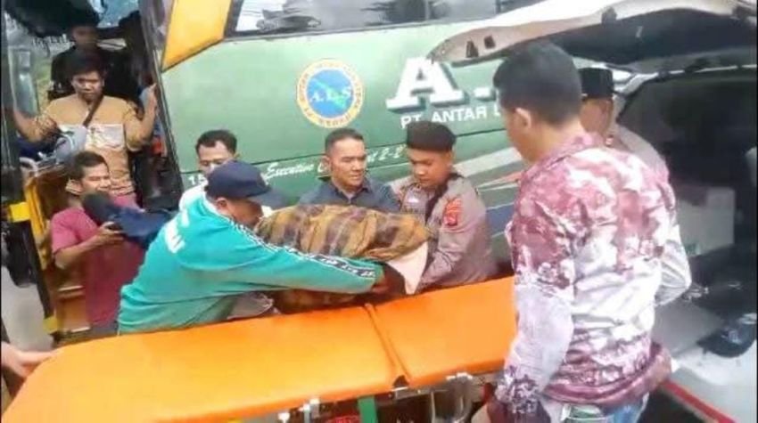 Penumpang Bus ALS Asal Deli Serdang Ditemukan Meninggal Dunia di Dharmasraya