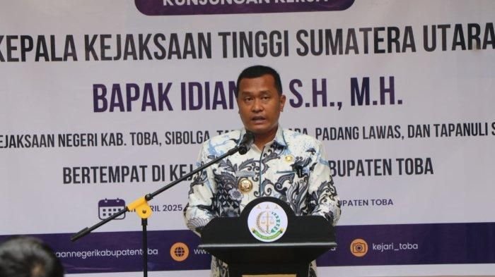 Bupati Toba Sambut Hangat Kajati Sumut, Resmikan Perubahan Nama Kejari Toba