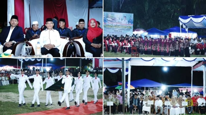 Bupati Palas Resmi Buka STQH ke-II Tahun 2025 di Barumun Barat