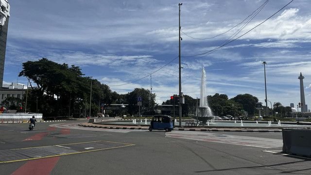Suasana Lalu Lintas Jakarta Lengang H+2 Lebaran, Kendaraan Melaju Santai