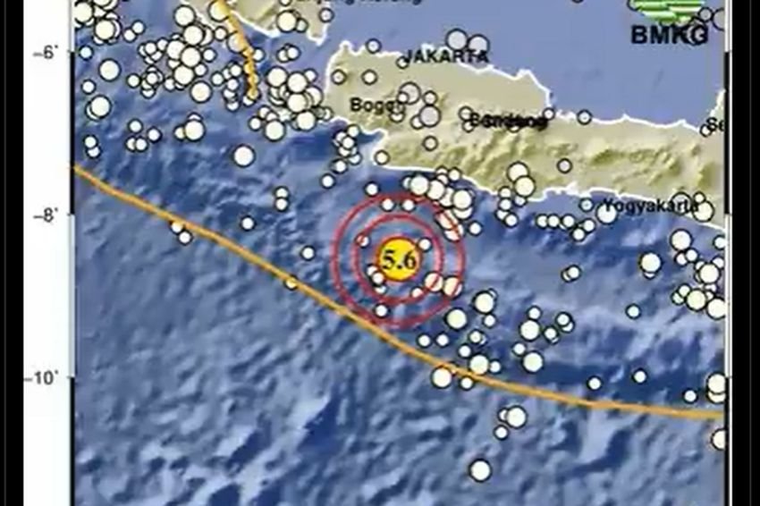 Analisis Gempa M 5,6 Sukabumi Hari Ini, Termasuk Gempa Bumi Dangkal