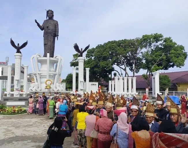 Wali Kota Wesly Silalahi Resmikan Monumen Sang Naualuh Damanik, Ikon Baru Sejarah Pematangsiantar