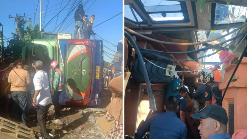 Kecelakaan Bus ALS di Padang Panjang, Dua T3was dan Belasan Terluka