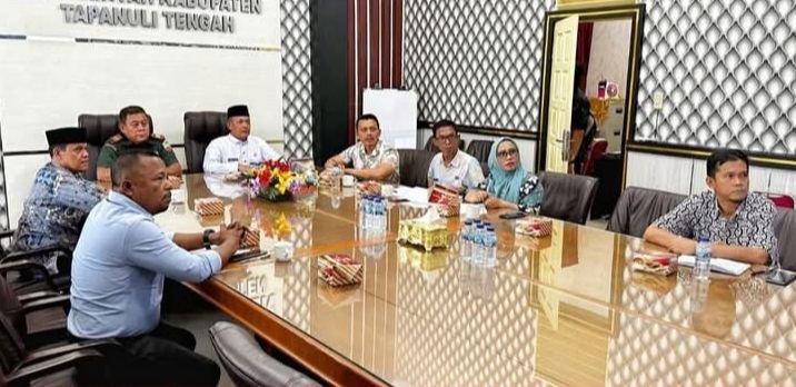 Pemkab Tapanuli Tengah Ikuti Rapat Pembentukan Satgas Terpadu Penanganan Premanisme dan Ormas