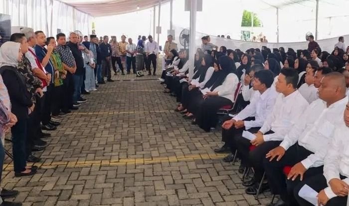 Bupati Paluta Tinjau Seleksi PPPK Tahap II, Tekankan Proses Profesional dan Adil
