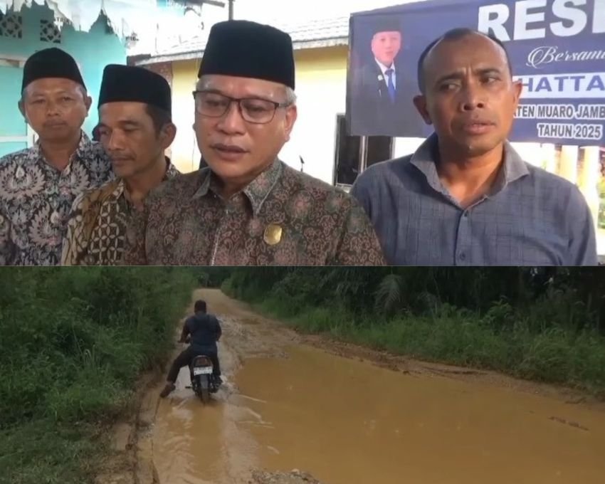Ketua DPRD Muaro Jambi Soroti Kerusakan Jalan Akibat Lalu Lintas Kendaraan Perusahaan