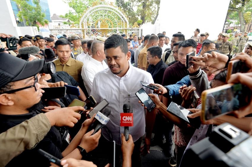 Gubernur Sumut Bobby Nasution Temui Driver Ojol, Siap Kawal Tuntutan Hingga Pusat