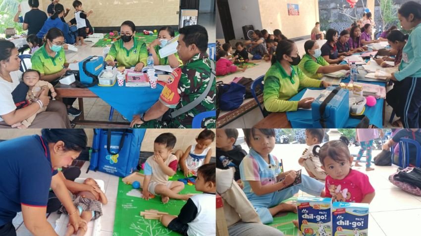 Posyandu “Jepun Lestari” Desa Pohsanten Berhasil Layani 100% Sasaran Balita dan Lansia