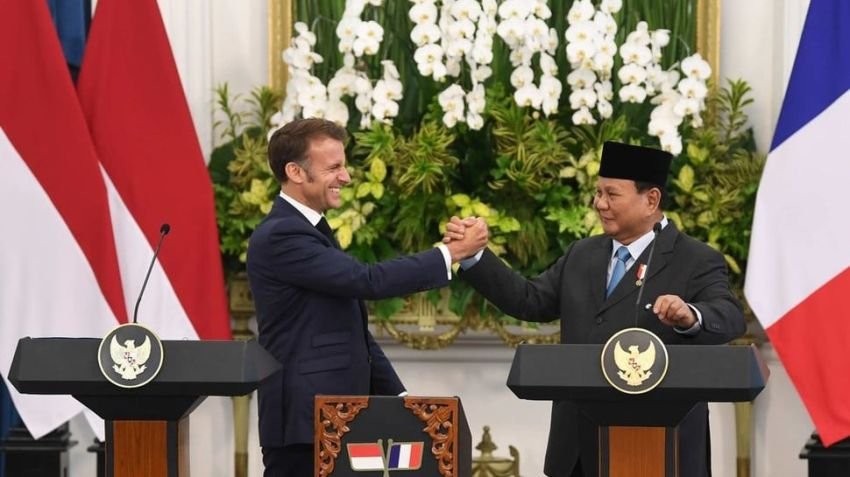 Prabowo-Macron Luncurkan Deklarasi Strategis Kebudayaan Indonesia-Prancis di Istana Merdeka