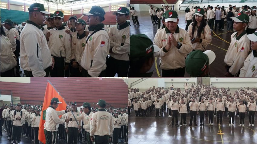 Dandim 1617/Jembrana Hadiri Pelepasan Kontingen PORJAR 2025: Dukung Pembinaan Generasi Muda Lewat Olahraga