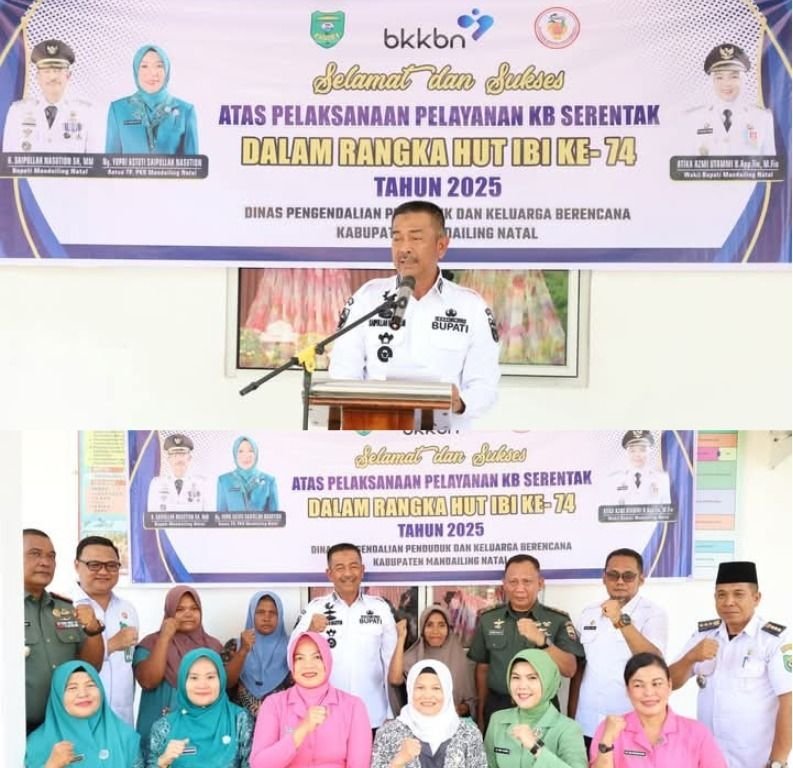HUT ke-74 IBI, Bupati Madina: Bidan Garda Terdepan Cegah Stunting dan Wujudkan SDM Berkualitas