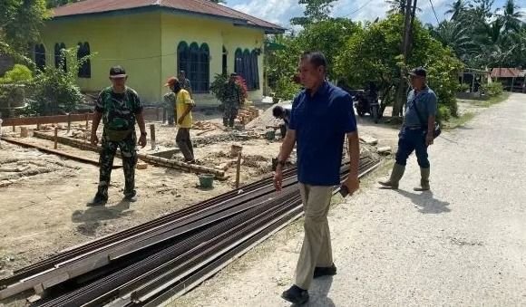 Dandim 0208/Asahan Tinjau TMMD ke-124, Fokus Percepat Pembangunan Sarana Air Bersih di Desa Silo Bonto