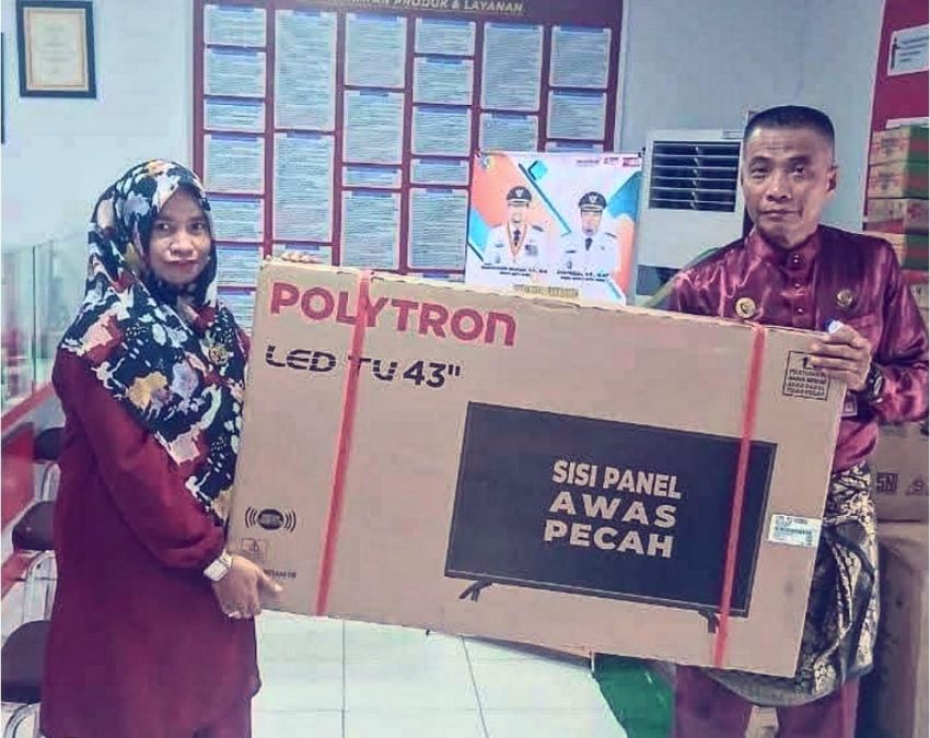 Tanjung Tiram Ukir Prestasi Dua Tahun Berturut-Turut, Juara 1 Realisasi PBB-P2 Tingkat Kabupaten Batu Bara