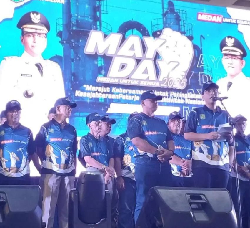 Peringati May Day, Wali Kota Medan: Buruh Adalah Jiwa Pembangunan Kota