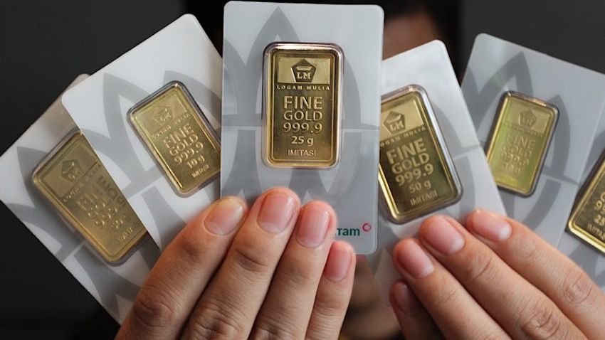 Harga Emas Antam Naik Rp26.000, Tembus Rp1,9 Juta per Gram Hari Ini