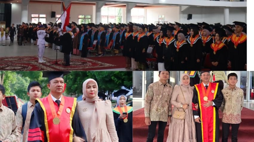 Kompol Dr. Novrizal Raih Gelar Doktor dalam Wisuda ke-116 Universitas Jambi