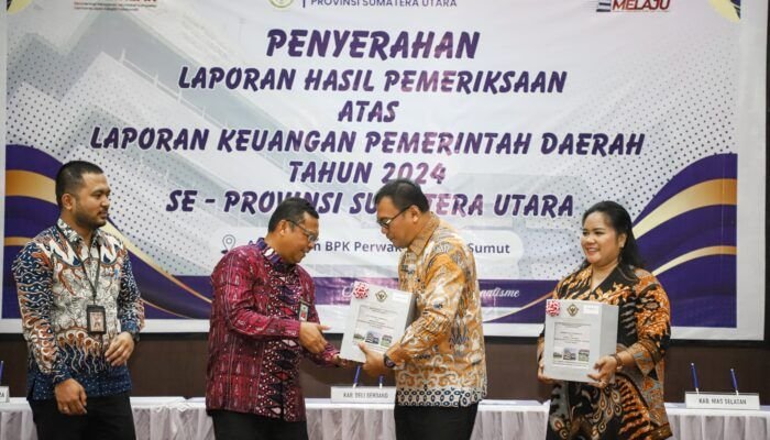 Pemkab Deli Serdang Raih Opini WTP dari BPK RI Perwakilan Sumut atas LKPD Tahun Anggaran 2024