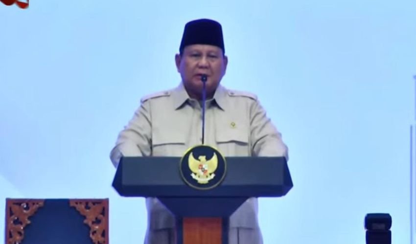 Kader Teriak Presiden 2 Periode, Prabowo: “Tolong Jangan Sebut Seperti Itu”
