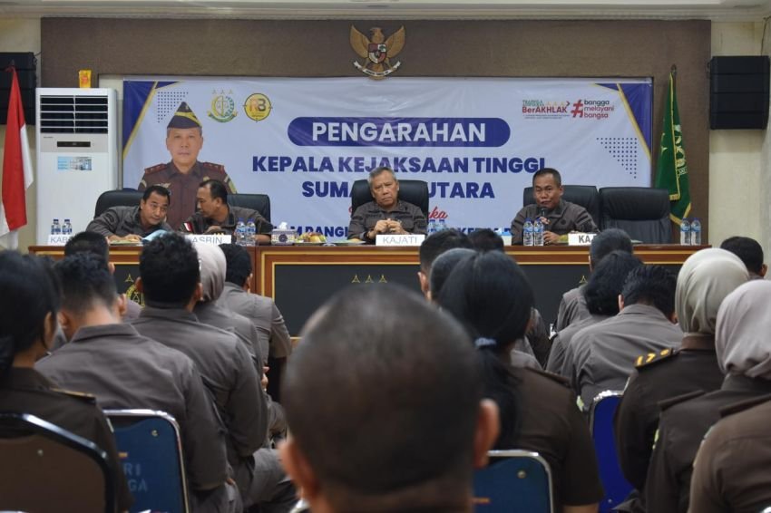 Kajati Sumut Idianto Kunjungi Kejari Sibolga: Pantau Kinerja, Serap Anggaran dan Dorong Raih WBK-WBBM