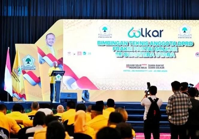 Wagub Sumut Surya Ajak Kader Golkar Jaga Loyalitas dan Raih Prestasi Jelang Pemilu 2029