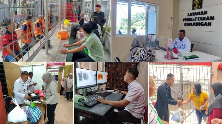 Lapas Jember Penuhi Hak WBP Lewat Layanan Kunjungan Tatap Muka