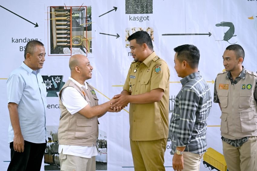 Gubernur Sumut Bobby Nasution Resmikan TPST USU: Solusi Mikro Pengolahan Sampah Bernilai Ekonomis