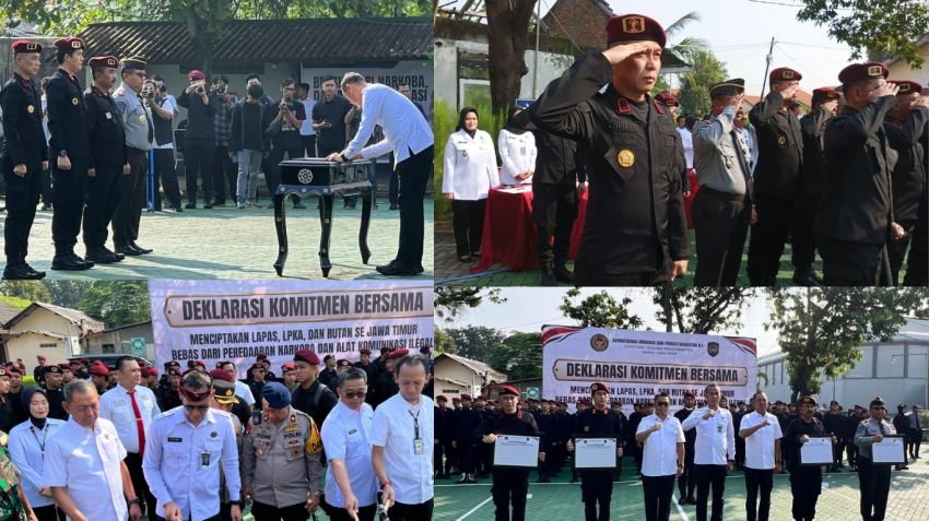 Lapas Jember Tegaskan Komitmen Bersama Berantas Narkoba dan HP Ilegal di Dalam Rutan
