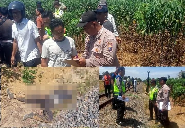 Kecelakaan Maut di Serdang Bedagai: Pengendara Motor T3w4s Tertabrak Kereta Api Saat Cari Rumput