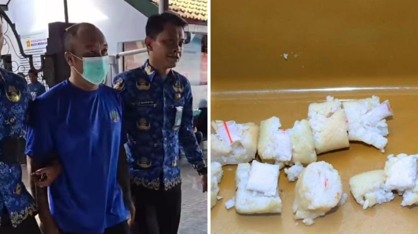 Lapas Banyuwangi Gagalkan Penyelundupan Sabu Tersembunyi dalam Potongan Lontong