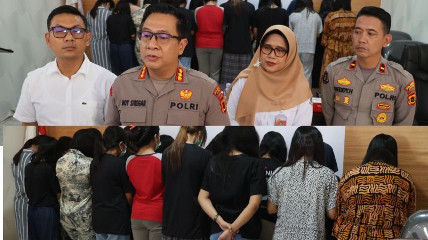 Polresta Jambi Ungkap Praktik Prostitusi di Payo Sigadung, 17 Perempuan Diamankan