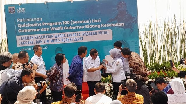 Gubernur Jakarta Luncurkan Pasukan Putih, Fokus Layani Lansia dan Tangani TBC