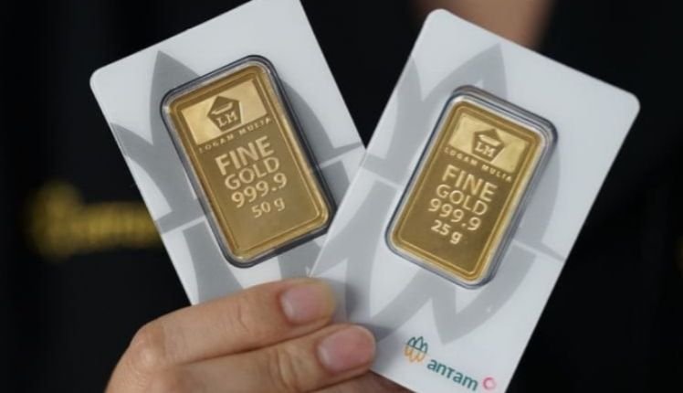 Harga Emas di Pegadaian Kompak Turun, Emas Antam Turun Rp14.000 per Gram
