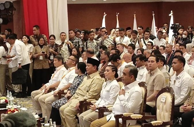 Presiden Prabowo dan Puan Maharani Hadiri Kongres IV TIDAR di Jakarta