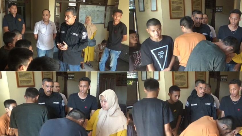 Kasus Pengeroyokan Sopir Truk di Muaro Jambi Berakhir Damai, 7 Pelaku Dipulangkan