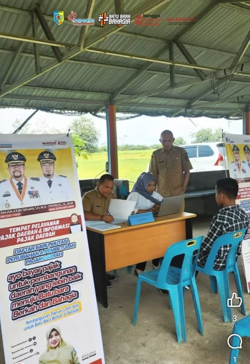 Dekatkan Pelayanan, Bapenda Batu Bara Gelar Program &ldquo;Berlayar&rdquo; di Laut Tador: Warga Antusias Urus Pajak dan Administrasi
