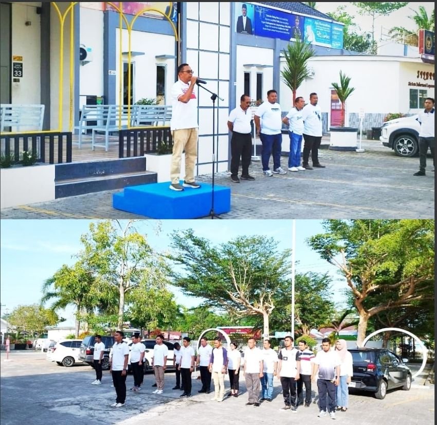 Kalapas Labuhan Ruku Pimpin Apel Pagi, Tegaskan Komitmen Jaga Integritas dan Loyalitas.