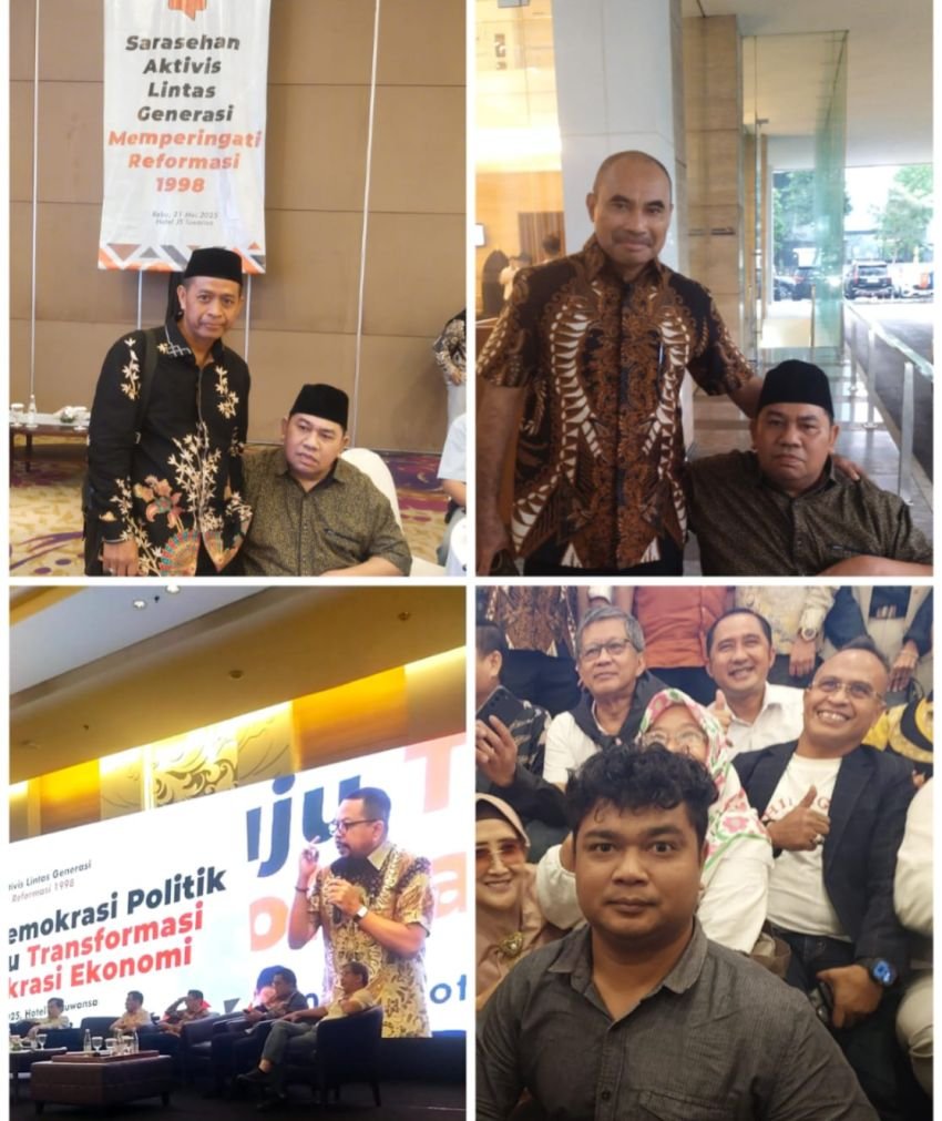 Menjaga Bara Reformasi: Aktivis Antikorupsi Asal Sumut Saharuddin Hadiri Sarasehan Aktivis Lintas Generasi