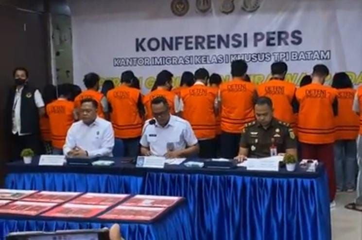 Puluhan WNA Diamankan di Batam, Ada Pencari Suaka Myanmar Diduga Koordinator