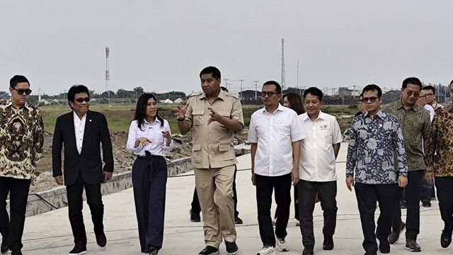 Meutya Hafid & Maruarar Sirait Tinjau Proyek Rumah Subsidi untuk Insan Media