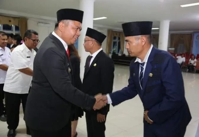 Wabup Taput Lantik 7 Pejabat Administrator, Tekankan Kinerja Berintegritas dan Inovatif