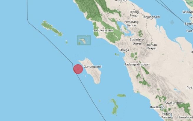 Gempa Magnitudo 4,6 Guncang Nias Barat, Tidak Berpotensi Tsunami