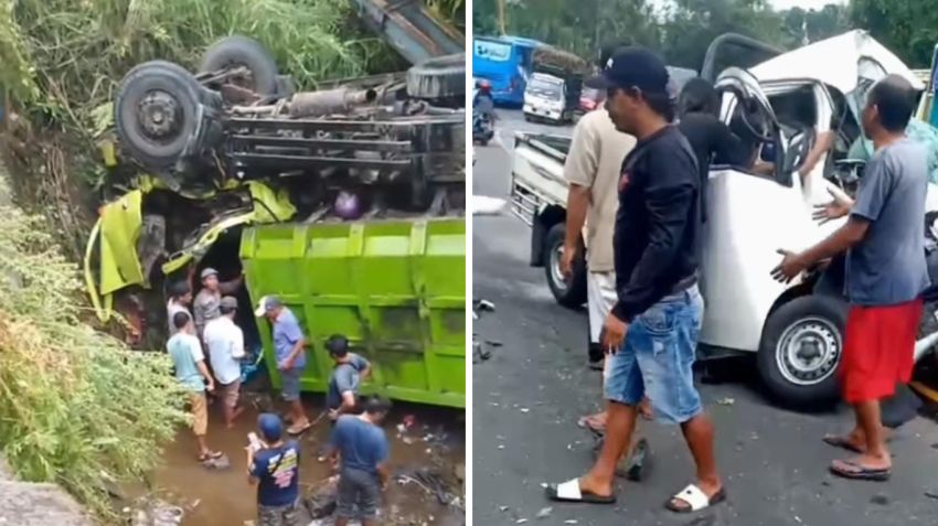 Truk Rem Blong Terguling di Probolinggo, 4 Orang Tewas dalam Kecelakaan Maut