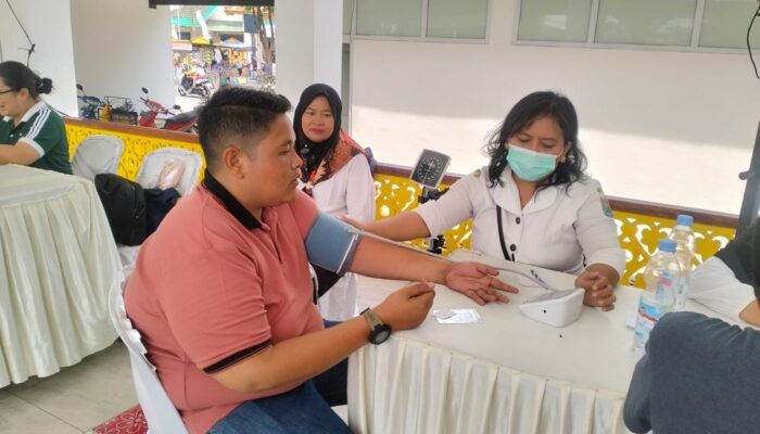 Pemko Binjai Gelar Pemeriksaan Kesehatan Gratis untuk Warga dalam Rangka HUT ke-153