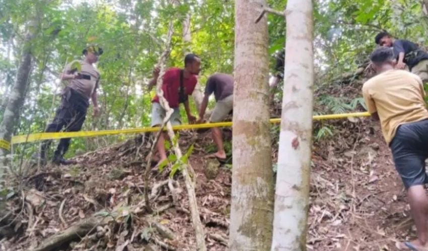 Penemuan Kerangka Manusia di Jurang Desa Lisepu&rsquo;u Kabupaten Ende, Diduga Korban Kecelakaan Tunggal