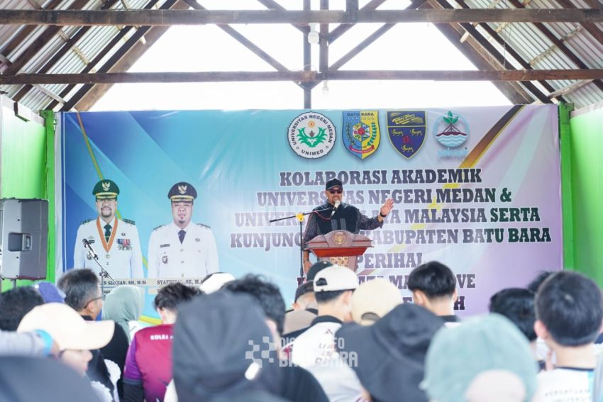 Bupati Batu Bara Perkenalkan Potensi Hutan Mangrove pada Mahasiswa/i Asal Universiti Malaya Malaysia