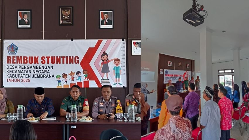 Rembuk Stunting Desa Pengambengan 2025: Komitmen Bersama Wujudkan Generasi Sehat di Jembrana
