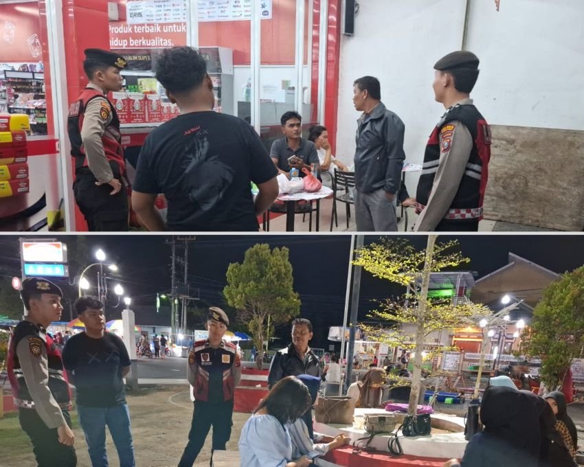 Blue Light Patrol Sisir Wilayah Rawan, Polres Tapteng Tegaskan Komitmen Cegah 3C dan Premanisme