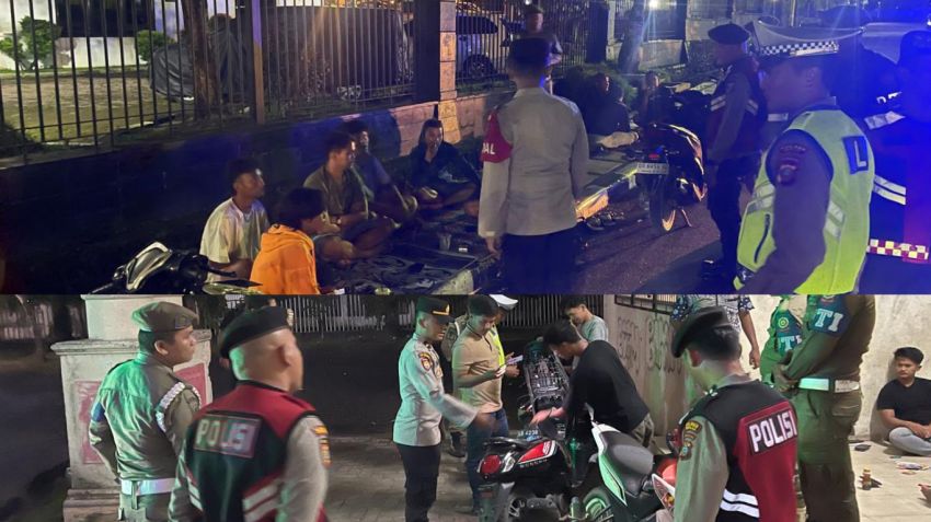 Polres Sibolga Gelar Patroli Gabungan Ciptakan Sitkamtibmas Kondusif di Kota Sibolga