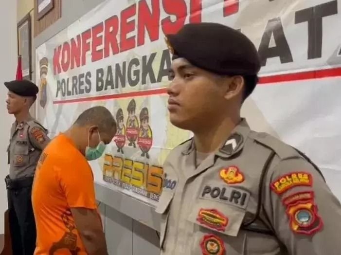 Ustaz di Bangka Selatan Jadi Tersangka Penc4bul4n Belasan Santri, Janjikan HP dan Uang sebagai Imbalan